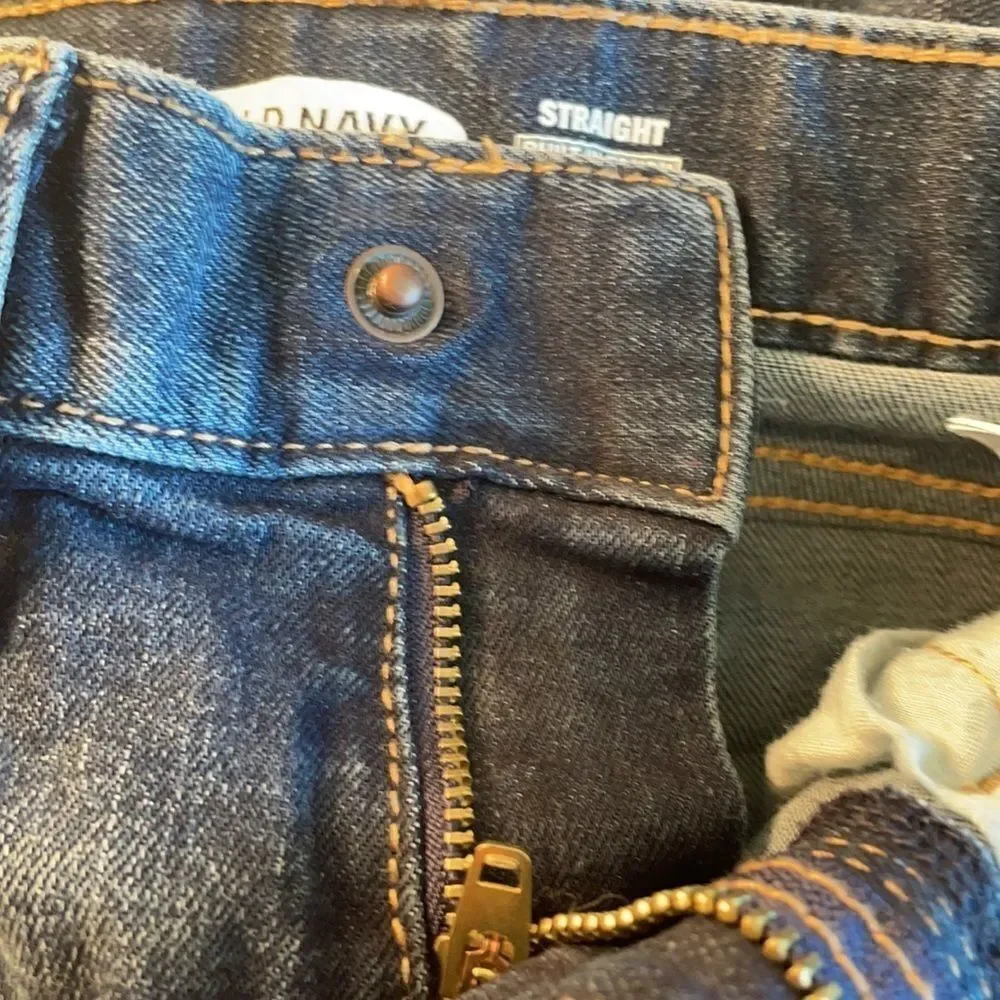 Old Navy kids slim dark denim jeans
